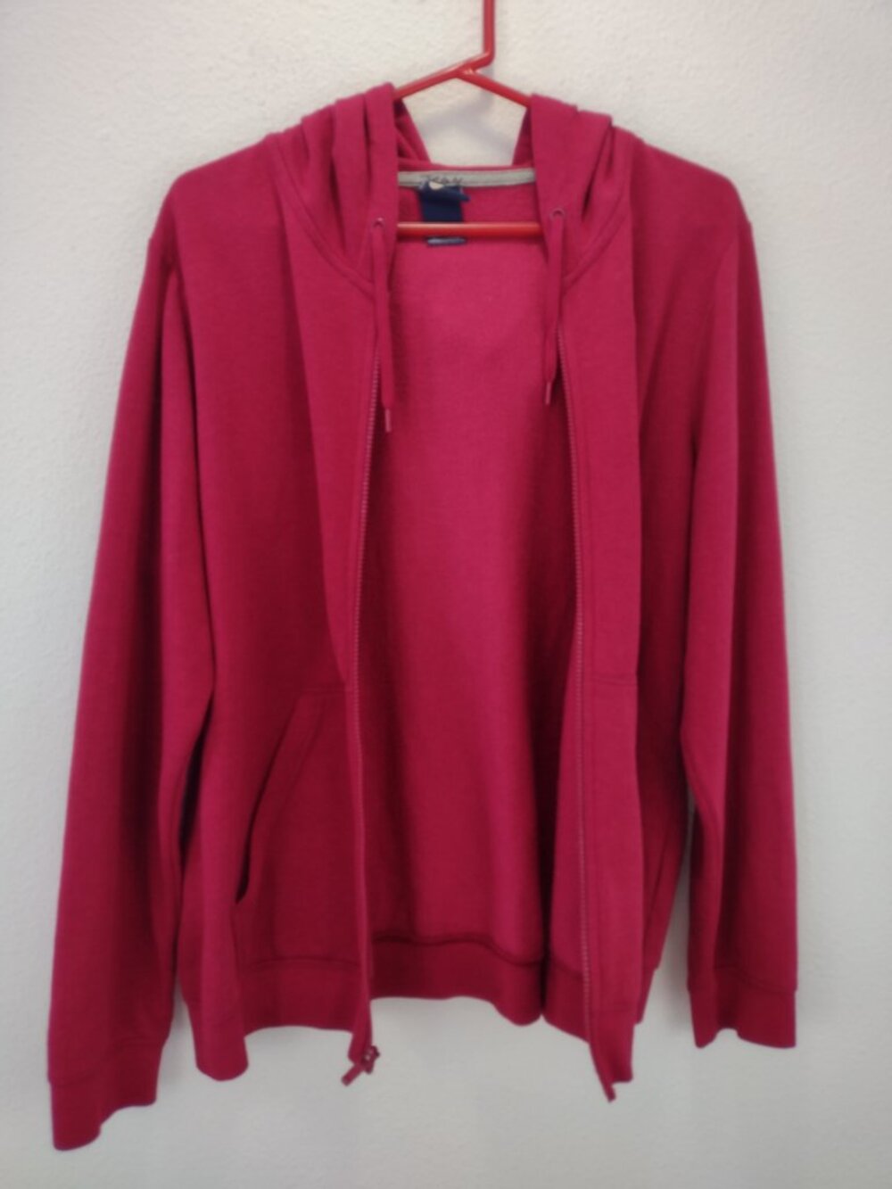 Nike Women's Hoodie Sweatshirt Red Full Zip XL - Picture 4 of 7